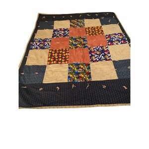 Sports Themed Lap Quilt Homemade